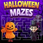 เกมส์เขาวงกตวันฮาโลวีน Halloween Mazes