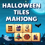 เกมส์เรียงไพ่ฮาโลวีน Halloween Tiles Mahjong