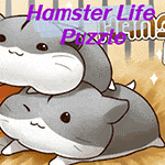 เกมส์ลากเส้นช่วยหนูแฮมสเตอร์กินชีส Hamster Life Puzzle Game