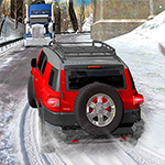 เกมส์ขับรถจิ๊ปฝ่าหิมะ Heavy Jeep Winter Driving