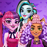 เกมส์แฟชั่นมอนสเตอร์ไฮสคูล High School Princess Monster Mash