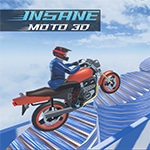 เกมส์ขับรถดาดฟ้าสุดโหด Insane Moto 3D