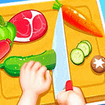 เกมส์เด็กน้อยเปิดร้านขายอาหารตามสั่ง Kids Happy Kitchen Game