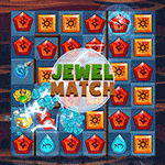 เกมส์จับคู่เลื่อนสลับเพชรสีสันวาบวับ Match Jewel  Game