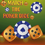 เกมส์ฝึกสมองจับคู่ลูกเต๋า Match The Porker Dice Game