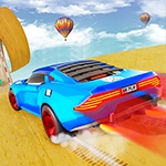 เกมส์ขับรถเส้นทางโหด Mega Ramp Car Stunts