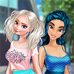 เกมส์แต่งตัวแฟชั่นตามเทรนด์ Mermaid Street Trend Spotter