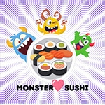 เกมส์เปิดป้ายจับคู่ซูชิ Monster X Sushi