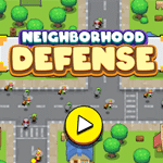 เกมส์ป้องกันซอมบี้เพื่อนบ้าน Neighborhood Defense