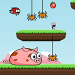 เกมส์หมูมาริโอ้ผจญภัย Piggy Mario Game
