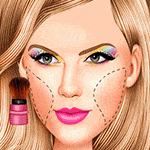 เกมส์แต่งหน้านักร้องเพลงป็อบ Pop Star Concert Makeup Game