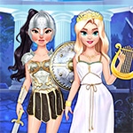เกมส์แต่งตัวสไตล์เทพนิยาย Princess Mythic Hashtag Challenge