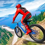 เกมส์แข่งจักรยานดาวน์ฮิล2คน Riders Downhill Racing