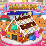 เกมส์ทำขนมรูปบ้าน Roxie’s Kitchen: Ginger House