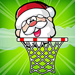 เกมส์ยิงซานตาครอสลงห่วงบาสเก็ตบอล Santa Basket Game