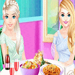 เกมส์2พี่น้องทำอาหารกลางวัน Sisters Delicious Lunch