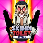 เกมส์สกิบิดี้จู่โจม Skibidi Toilet Attack