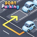 เกมส์จอดรถเข้าแถว Sort Parking