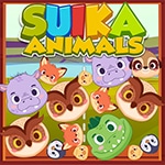 เกมส์รวมร่างสัตว์ป่า Suika Animals