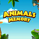 เกมส์เปิดป้ายจับคู่รูปสัตว์ Super Animal Memory Game