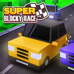 เกมส์แข่งรถบล็อกกี้ Super Blocky Race