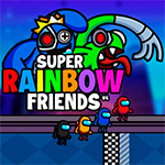 เกมส์อะมังอัสวิ่งแข่งวิบาก Super Rainbow Friends