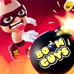 เกมส์ปาระเบิดออนไลน์ Super Snappy Boomguys