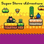 เกมส์ผจญภัยโลกแฟนตาซี Super Steve Adventure