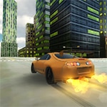 เกมส์ดริฟท์รถในเมือง Supra Drift 3D