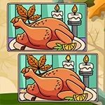 เกมส์จับผิดวันขอบคุณพระเจ้า Thanksgiving Spot The Differences