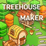 เกมส์จับคู่ต้นไม้สีสวย Treehouses Maker