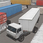 เกมส์ขับรถบรรทุกไปจอดเหมือนจริง Truck Space 2