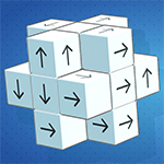 เกมส์แกะบล็อคปริศนา Unblock Cube 3D