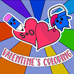 เกมส์ระบายสีวันวาเลนไทน์วันแห่งความรัก Valentine Coloring Book Game