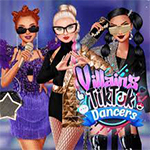 เกมส์แฟชั่นแดนเซอร์ของสาวสวย Villains TikTok Dancers