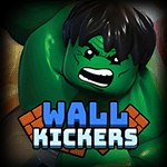 เกมส์ยอดมนุษย์ตัวเขียววิ่งชนกำแพง Wall Kickers