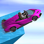 เกมส์รถแข่งสนามน้ำ Water Surfer Car Stunt