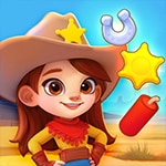 เกมส์เรียงแคนดี้คาวบอย Wild West Match