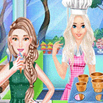 เกมส์เจ้าหญิงทำไอติมขายที่รถ Yummy Ice Cream Car Game