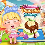 เกมส์โรงงานทำแพนเค้กน่ารัก Yummy Pancake Factory